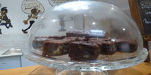 Brownies chocolat marrons , sans beurre ni gluten